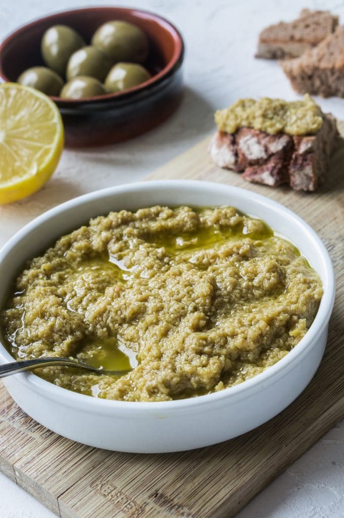 Green Tapenade with Anchovies and Capers