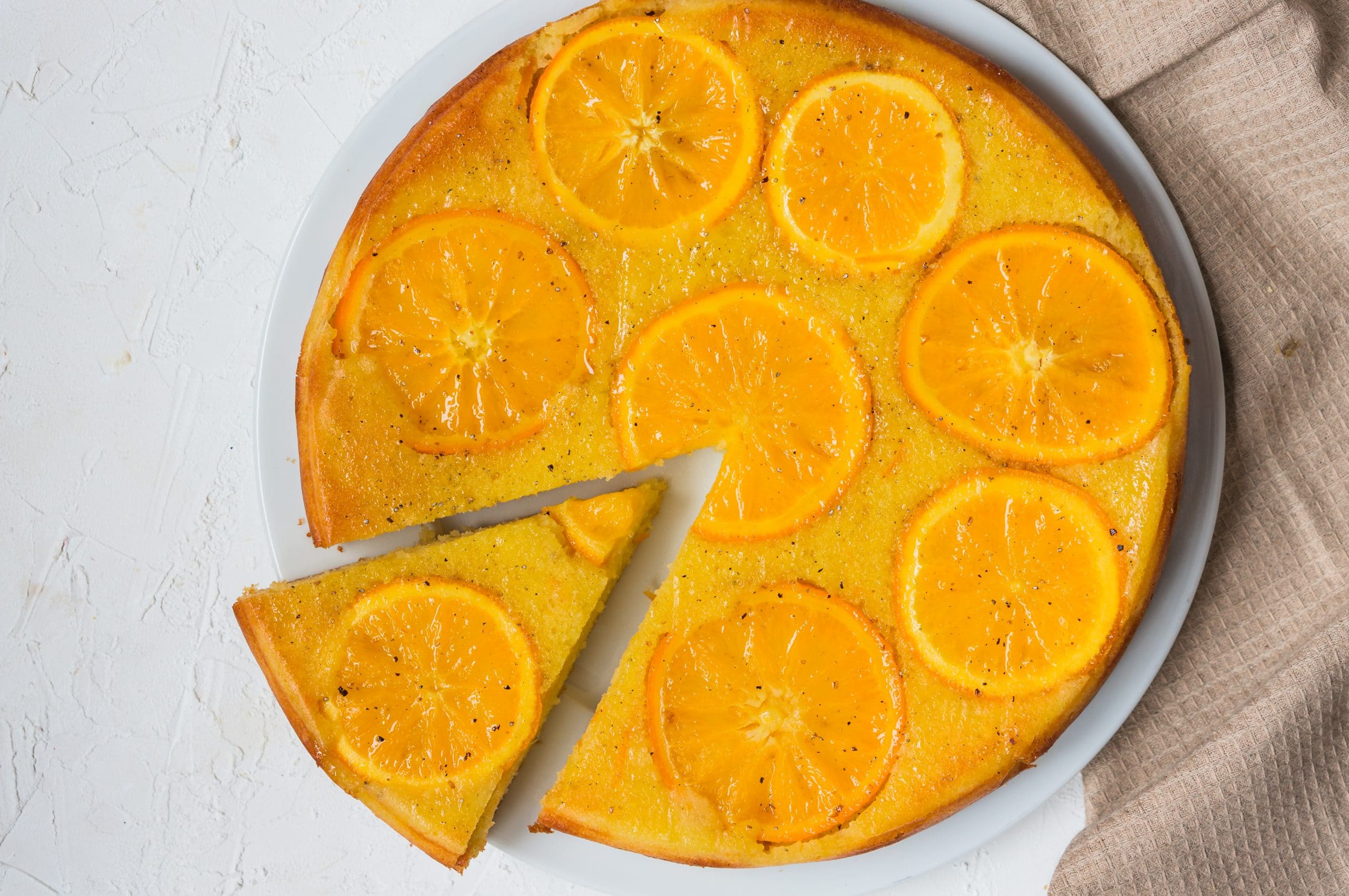 Gâteau à l’Orange et à la Cardamome