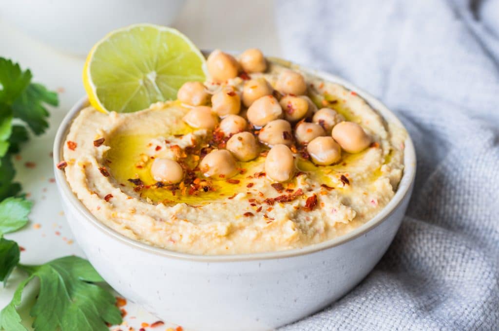 Homemade Hummus without Garlic