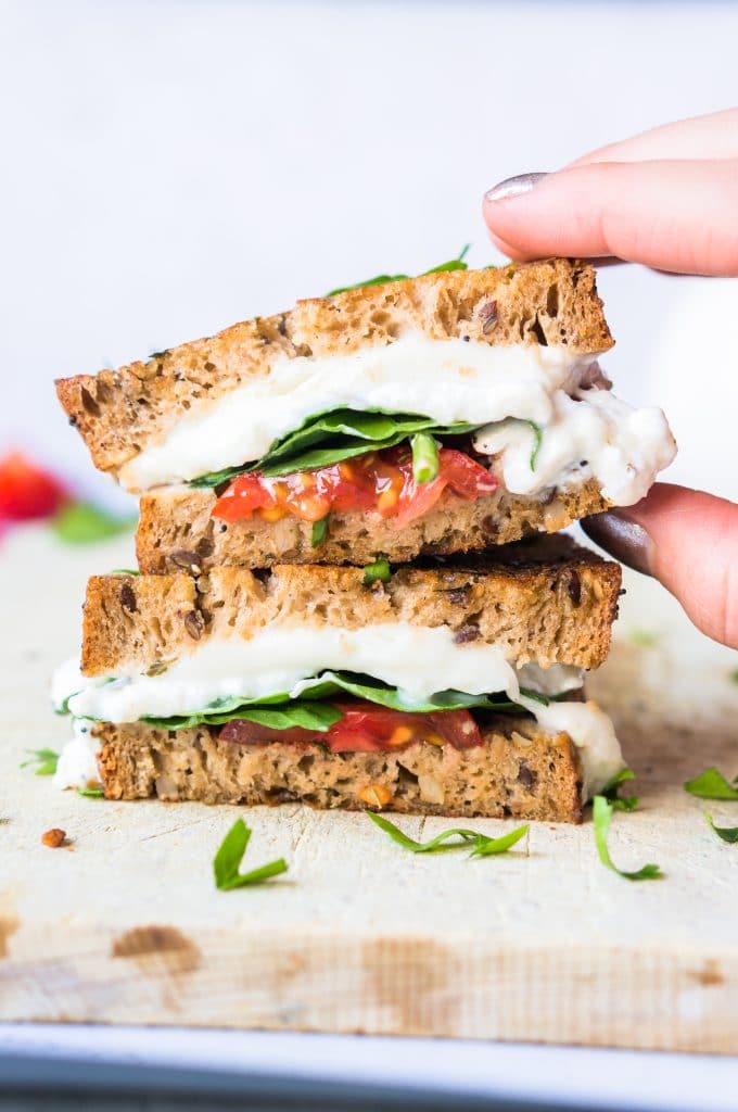 Grilled Sandwich with Burrata