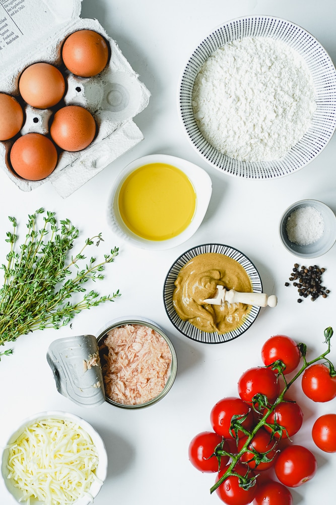 Quiche Thon, Tomates Et Moutarde - La Cuisine De Géraldine