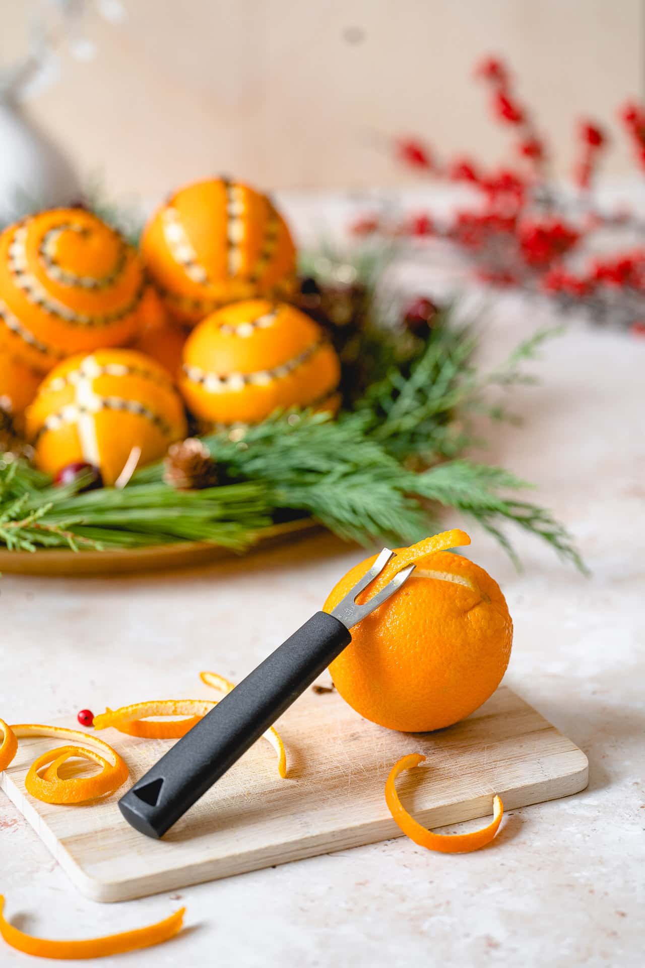 Décoration de Noël : Oranges et Clous de Girofle  La Cuisine de Géraldine