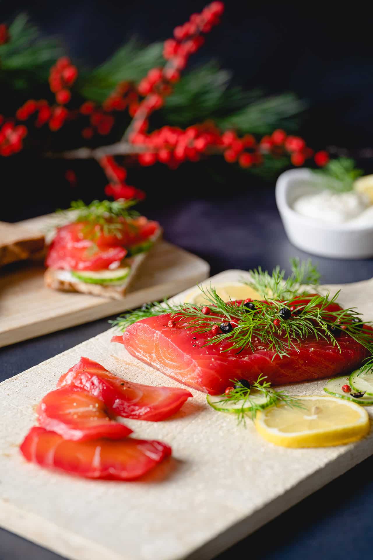 Saumon Gravlax Maison pour les fêtes !