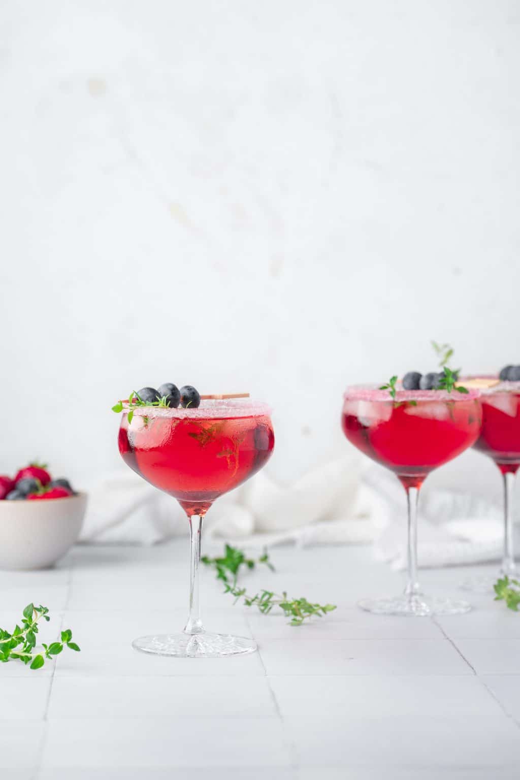 Cocktail à La Crème De Cassis | La Cuisine De Géraldine