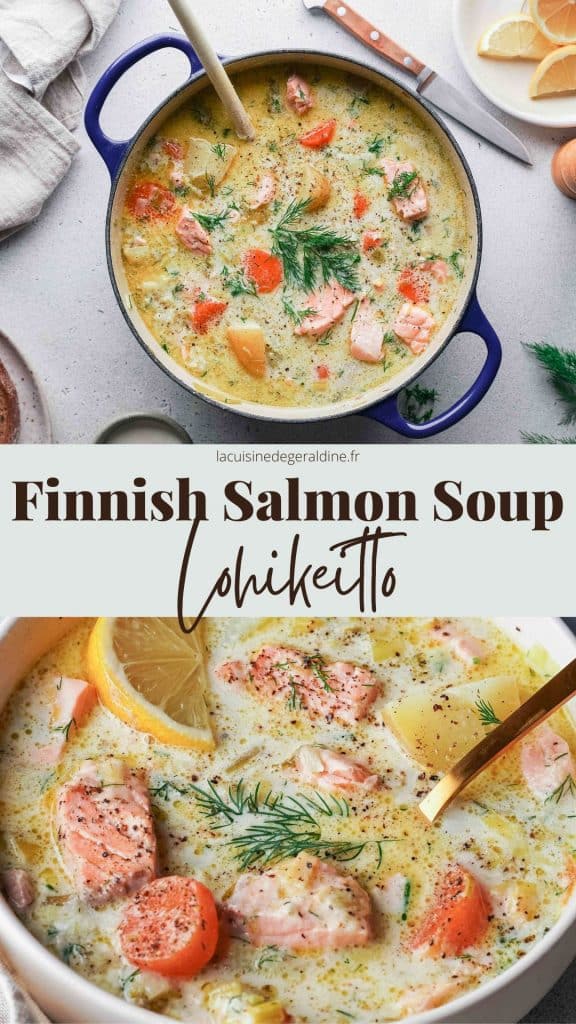 Pin Finnish Salmon Soup
