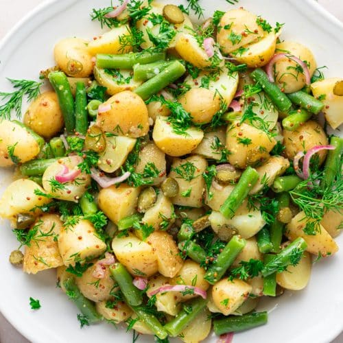 French Potato Salad (with Dijon vinaigrette) | La Cuisine de Géraldine