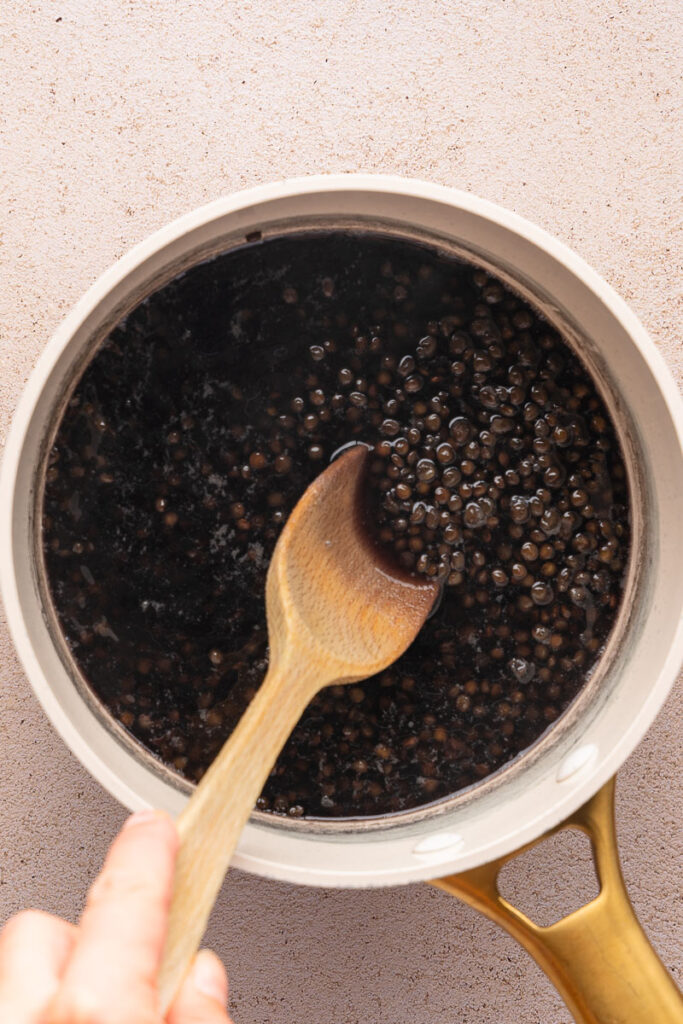 How to cook black lentils