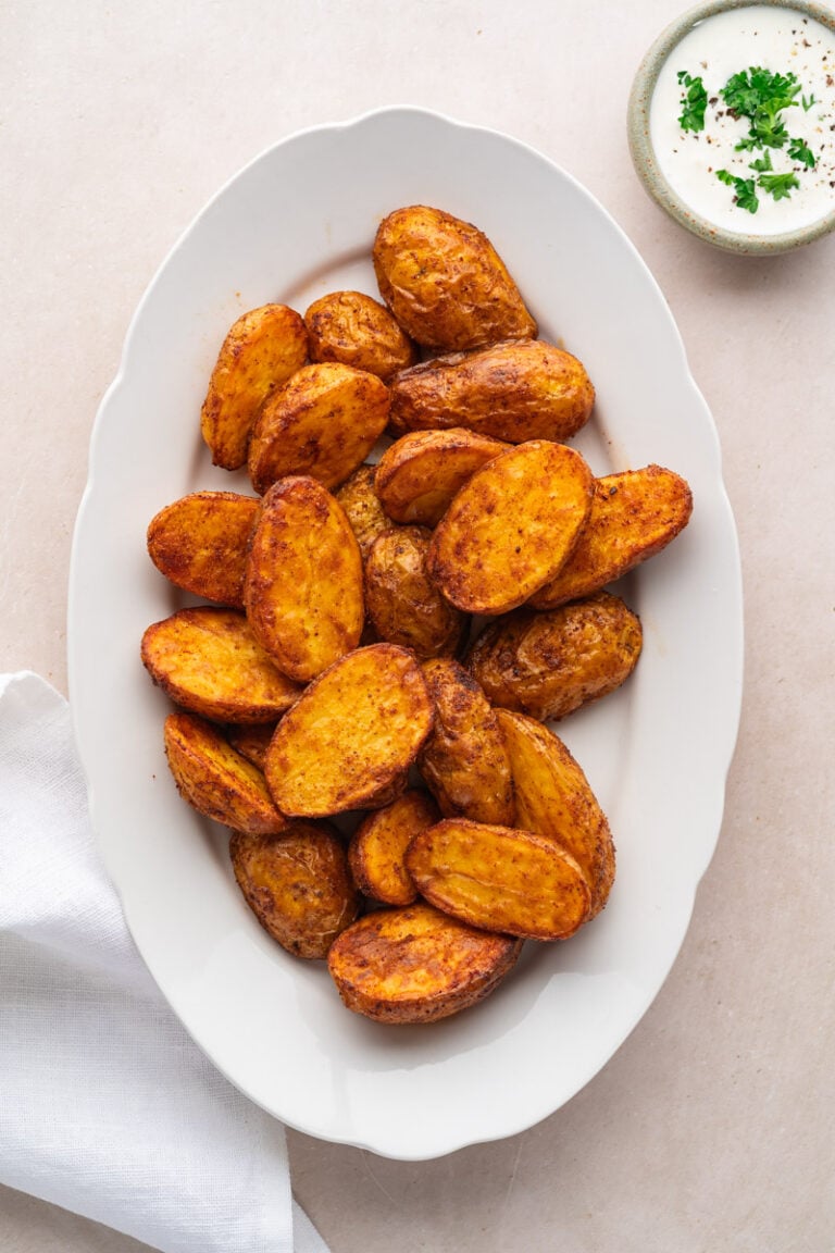 Spicy Air Fryer Roasted Potatoes 