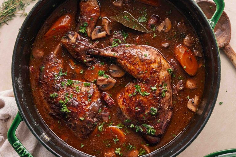 Classic Coq au Vin (Easy Recipe)
